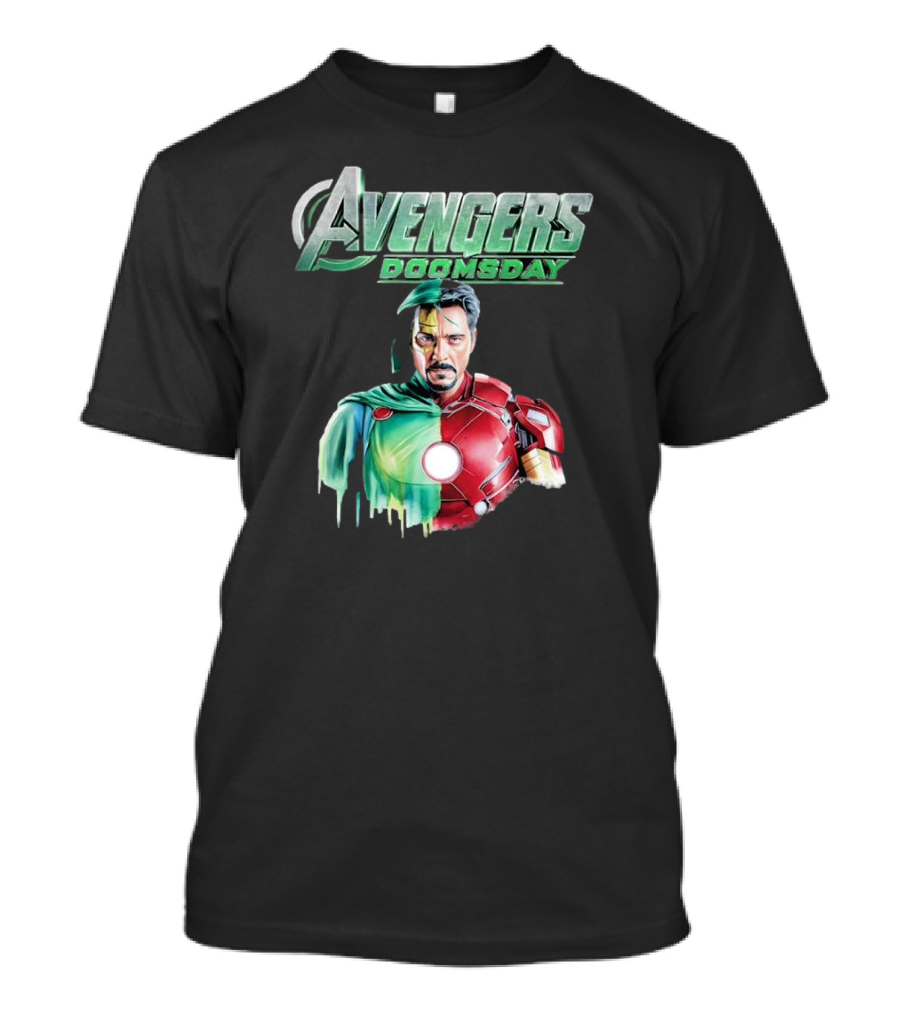 Avengers Doomsday Iron Man Superman Crossover Fusion T-Shirt
