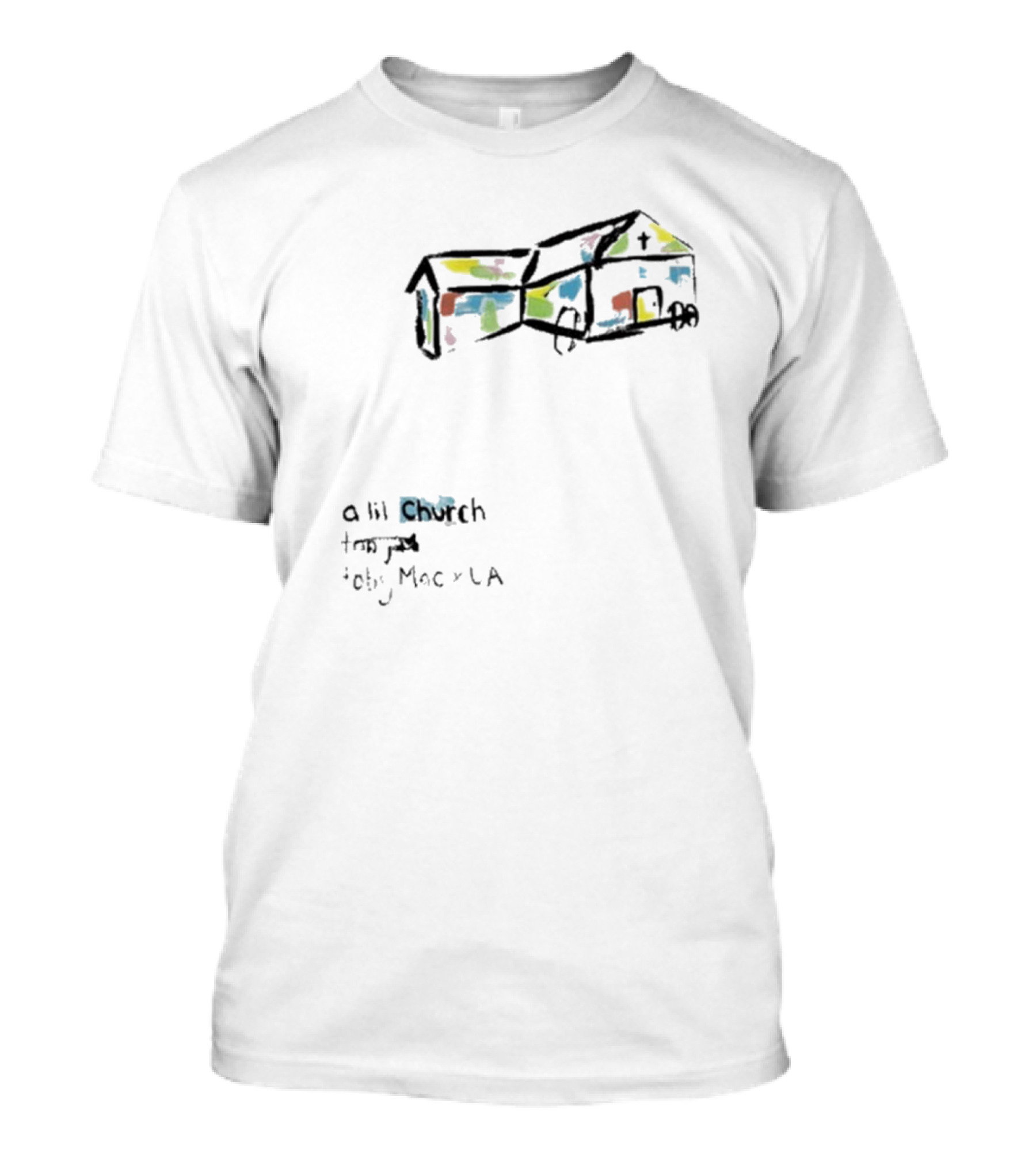 A Lil Church TMS Tobymac X LA Painting T-Shirt
