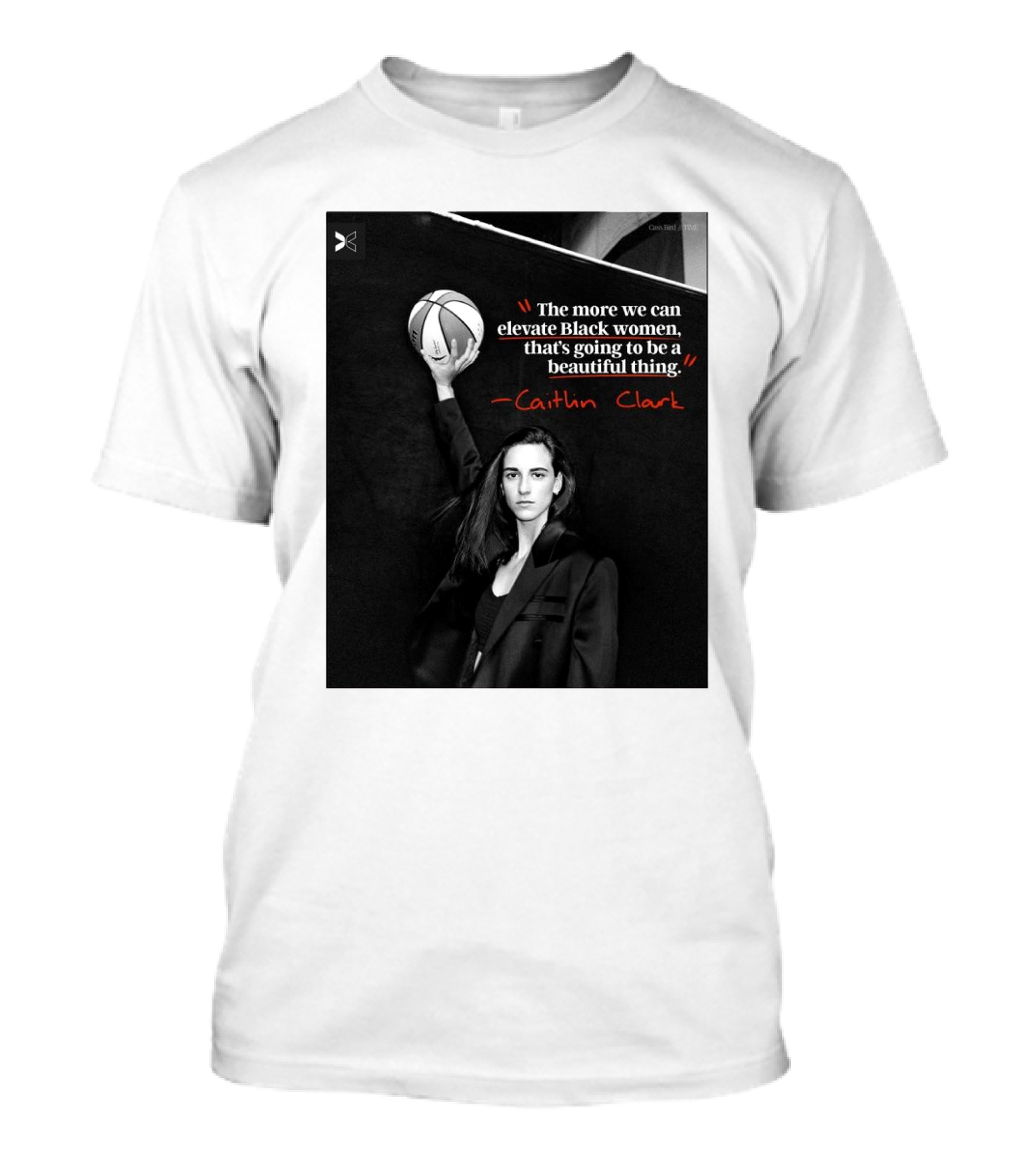 Caitlin Clark Quote On Elevating Black Women With Basketball T-Shirt