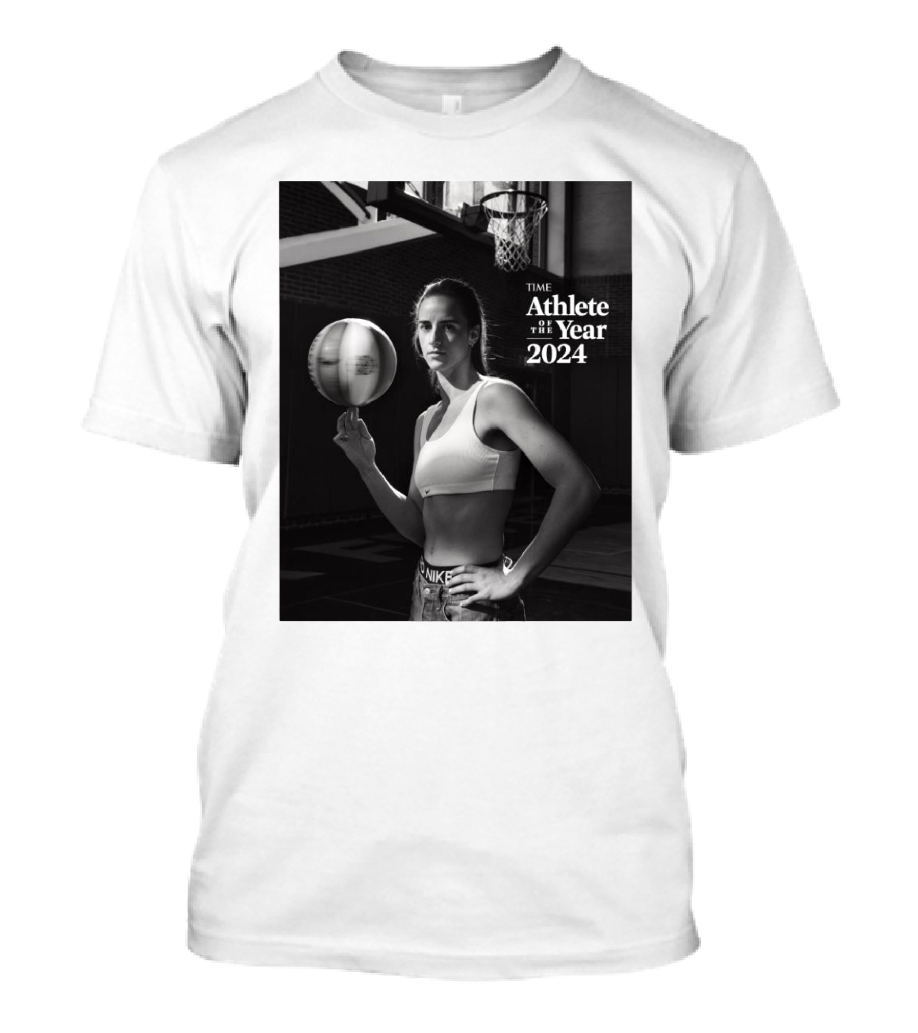 TIME Athlete Of The Year 2024 Caitlin Clark Indiana Fever T-Shirt