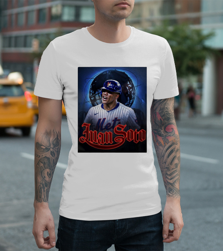 Met Juan Soto New York Mets Baseball MLB The King of Queens T-Shirt