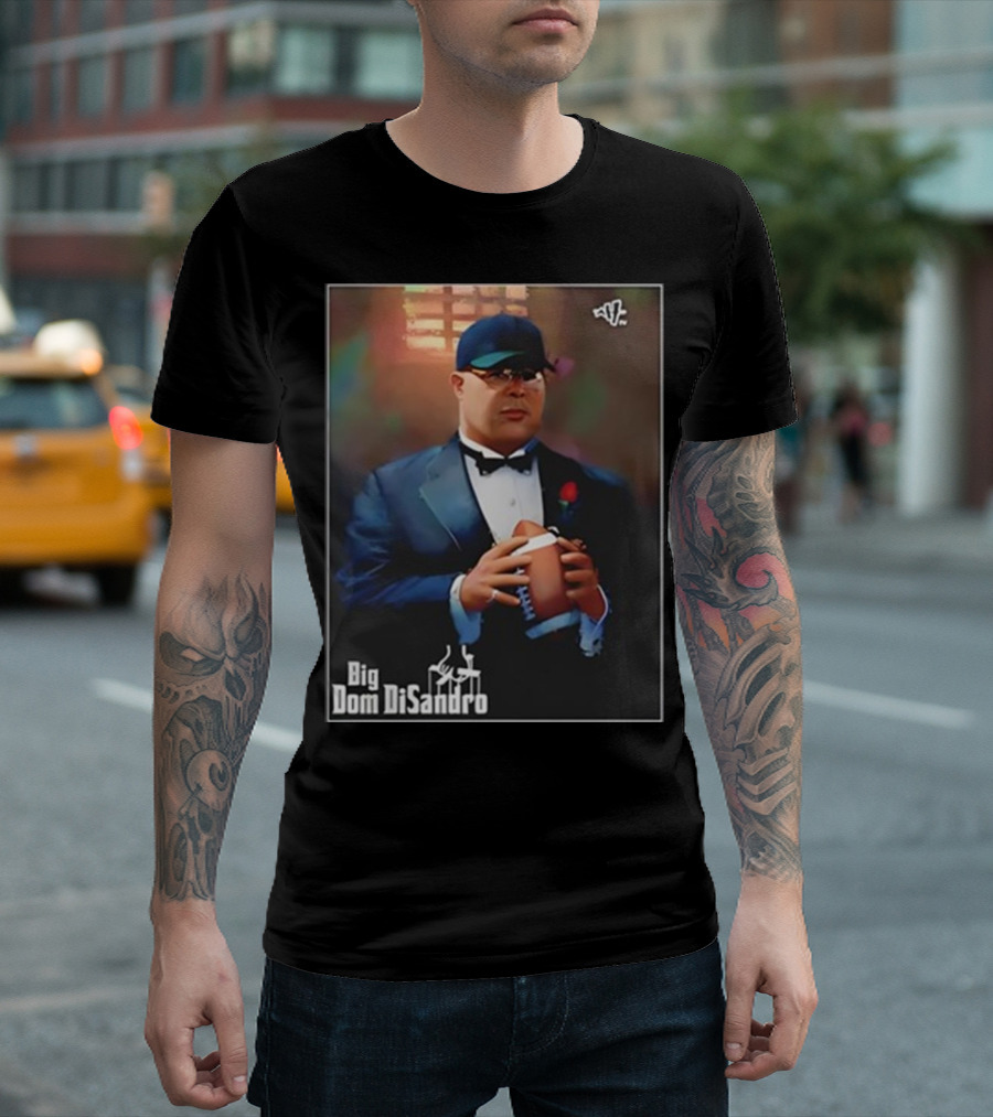 Big Dom Disandro Football Suit T-Shirt