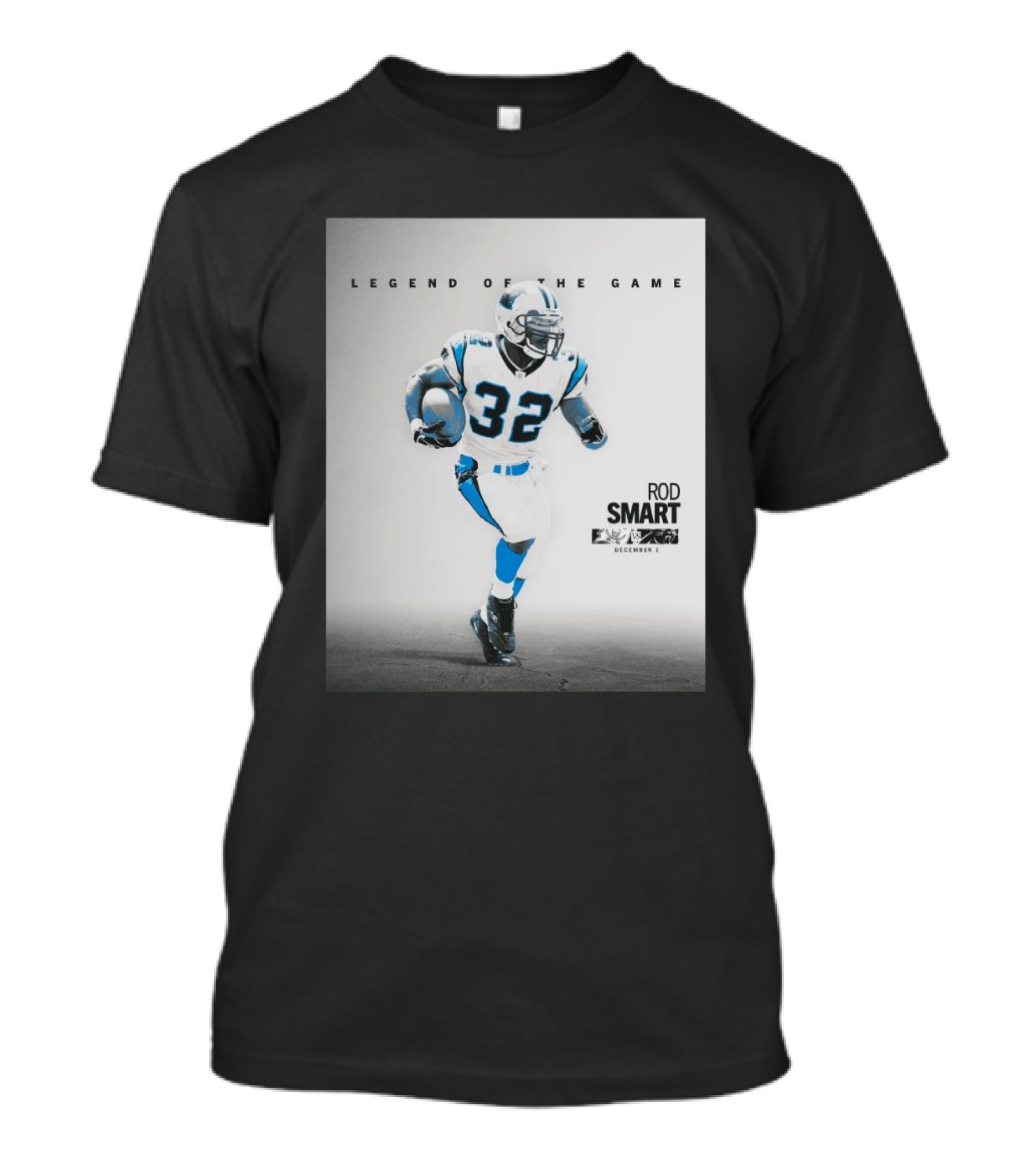 Legend Of The Game Rod Smart December 1 Carolina Panthers Vs Tampa Bay Buccaneers T-Shirt