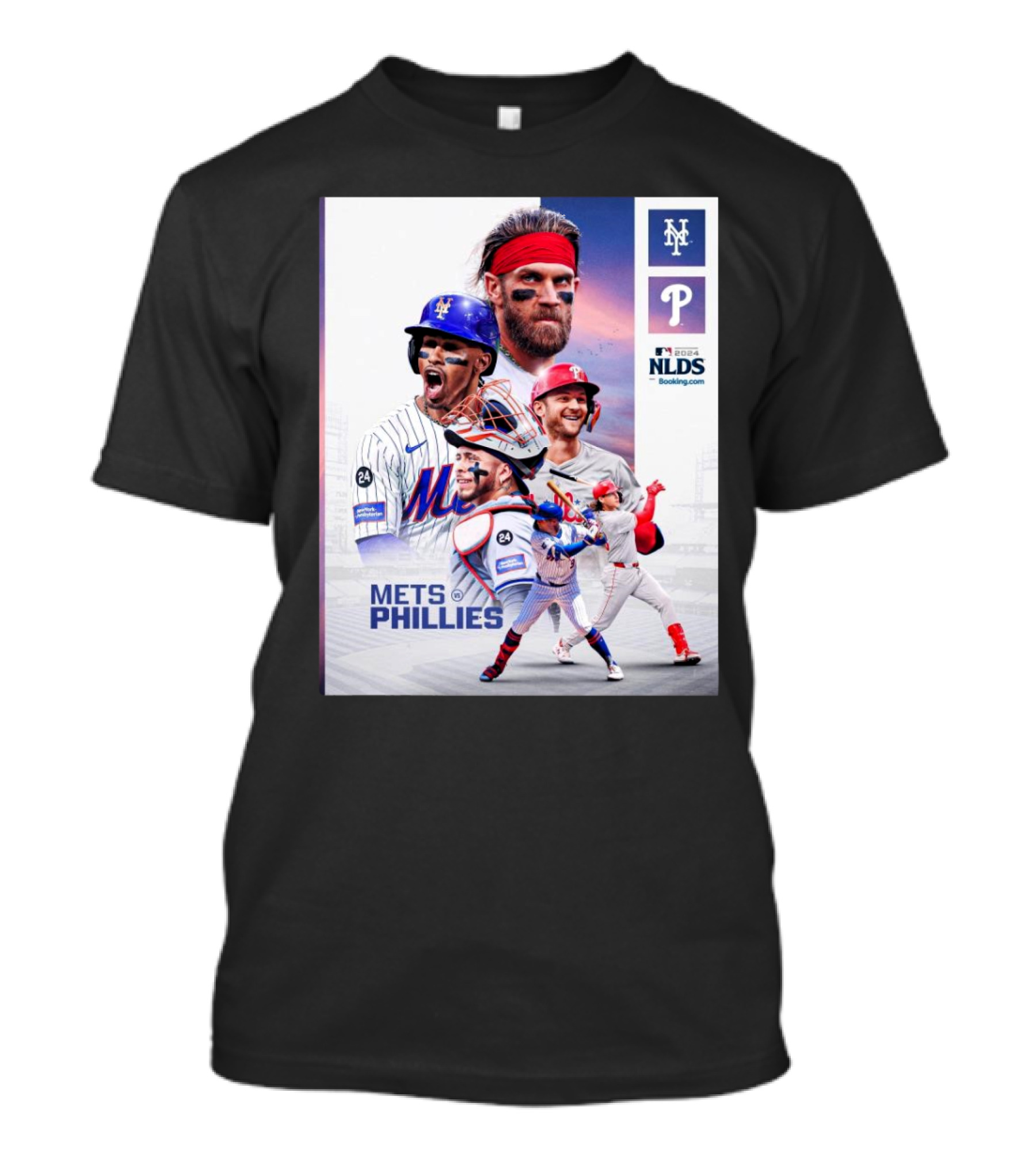 New York Mets Vs Philadelphia Phillies NLDS Matchup T-Shirt