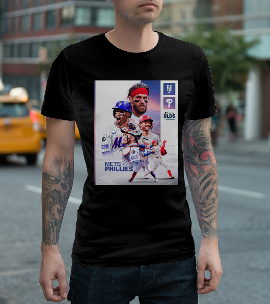 New York Mets Vs Philadelphia Phillies NLDS Matchup T-Shirt