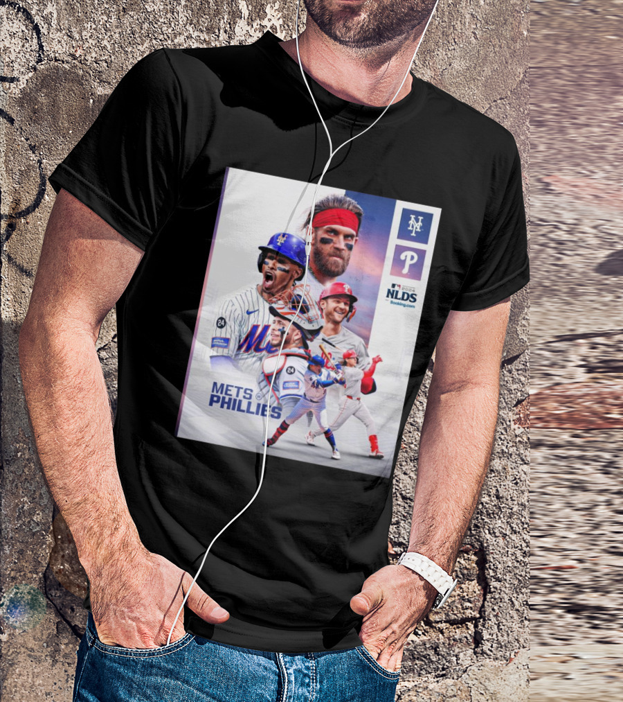 New York Mets Vs Philadelphia Phillies NLDS Matchup T-Shirt