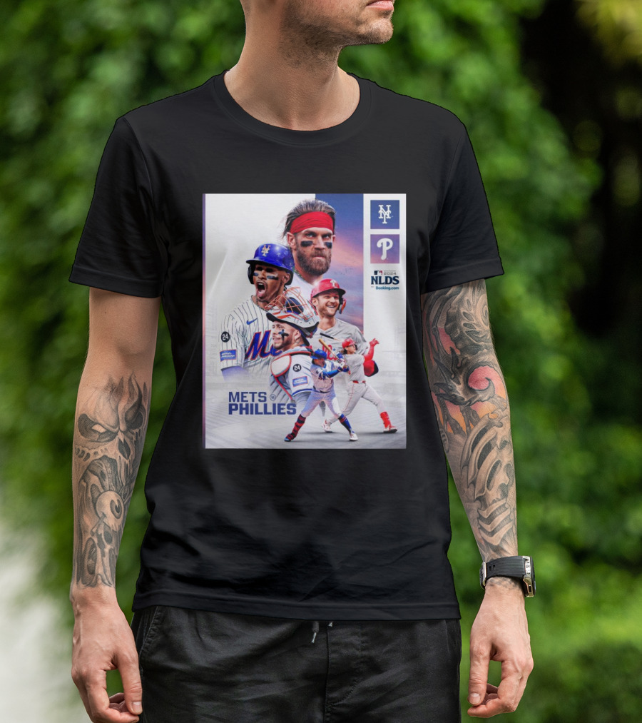 New York Mets Vs Philadelphia Phillies NLDS Matchup T-Shirt