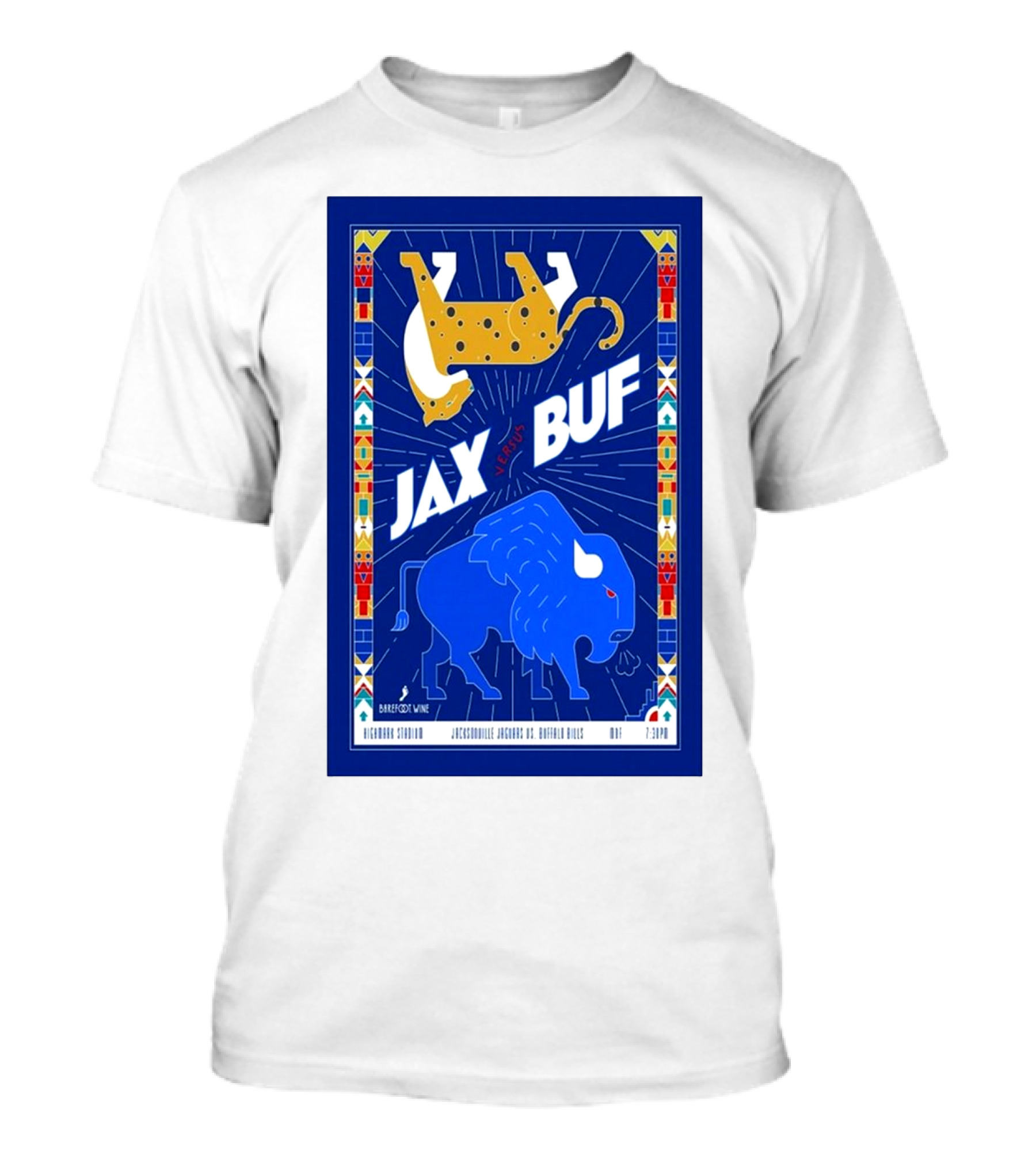 Buffalo Bills Vs Jacksonville Jaguars September 23 2024 Barbenzey Venue Orchard Park NY 7:30 PM T-Shirt