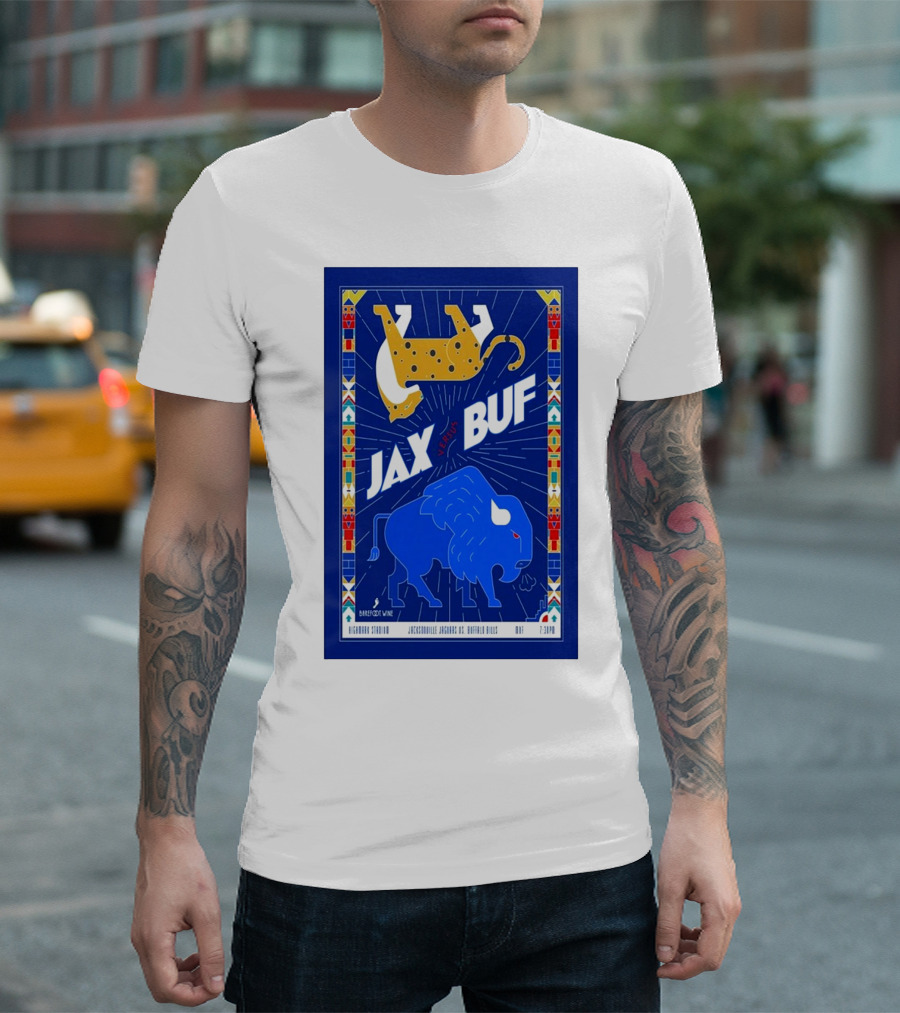 Buffalo Bills Vs Jacksonville Jaguars September 23 2024 Barbenzey Venue Orchard Park NY 7:30 PM T-Shirt