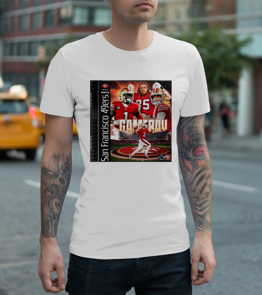 San Francisco 49ers Week 8 Gameday Levi's Stadium Playstation T-Shirt