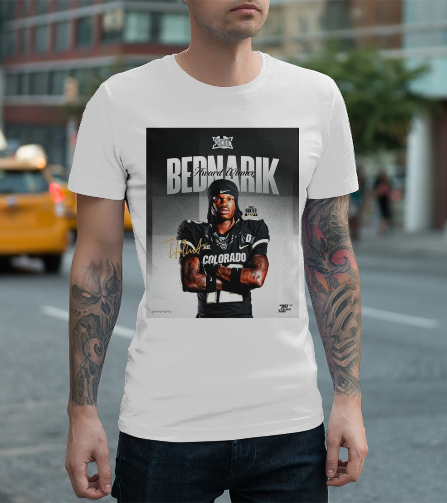 Travis Hunter Colorado Bednarik Award Winner XII What’s Next Is Decided Now T-Shirt