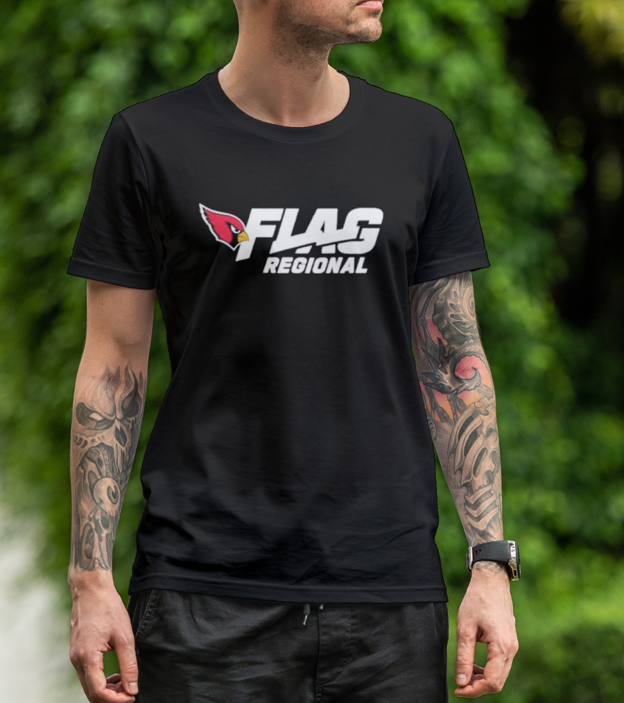 Arizona Cardinals 2025 NFL Flag Regional T-Shirt