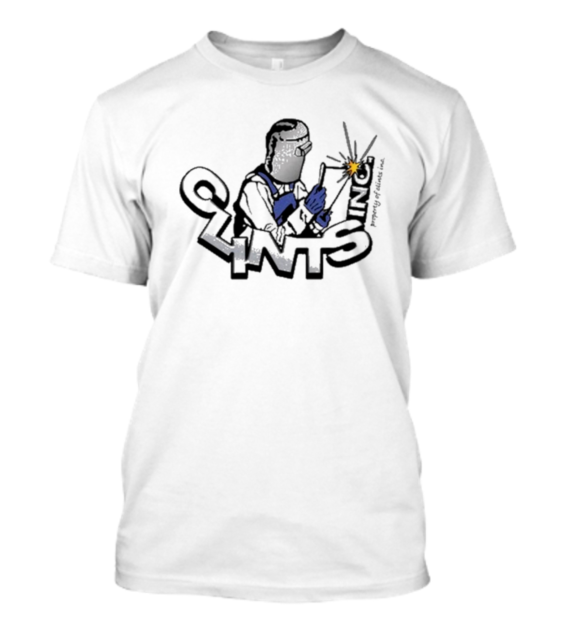 Clintsinc Painting Mechanic 2024 Property Welding T-Shirt