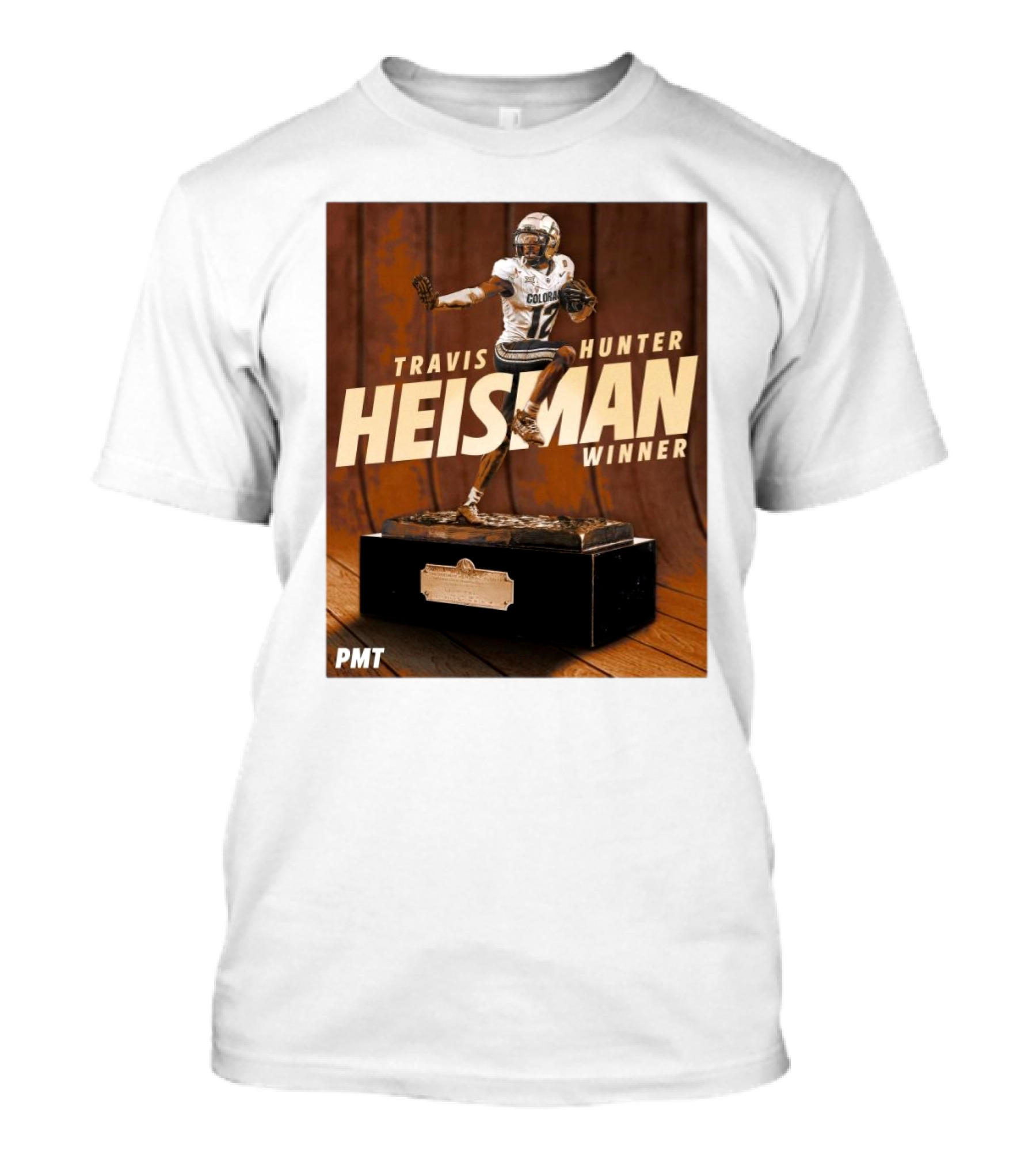 Travis Hunter Heisman Winner 2024 Colorado Buffaloes PMT T-Shirt
