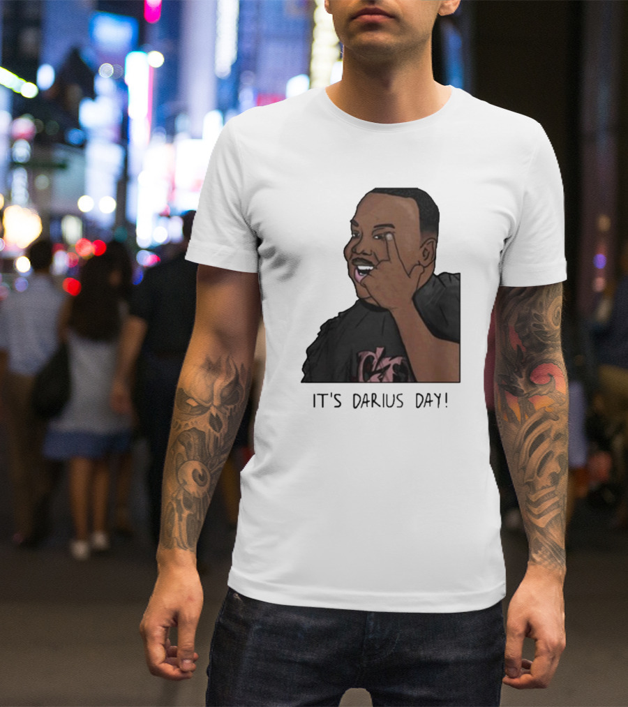 Myautismstar It's Darius Day Darius Stim Painting T-Shirt