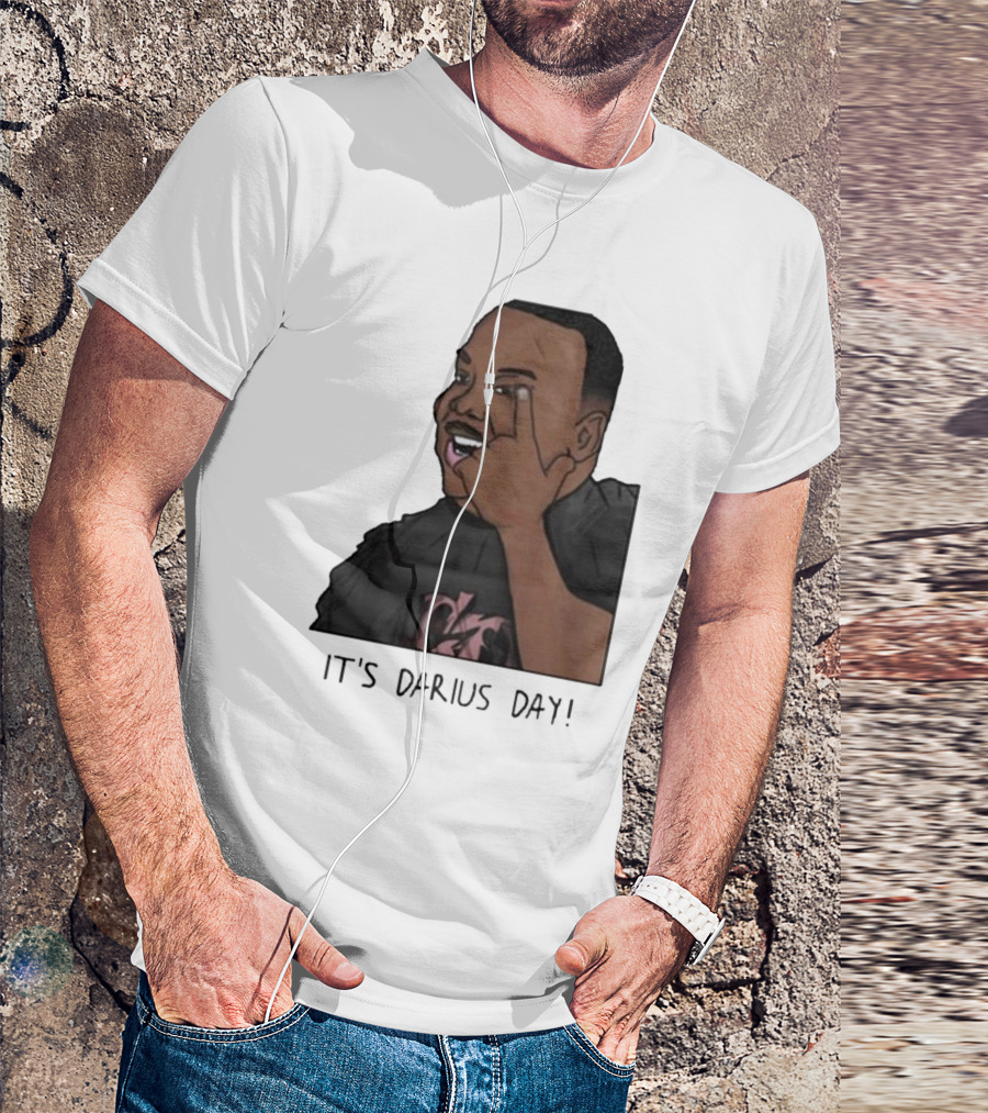 Myautismstar It's Darius Day Darius Stim Painting T-Shirt