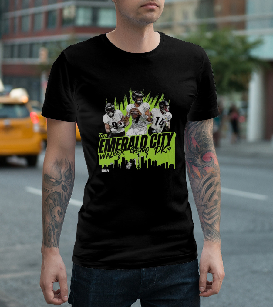 The Emerald City Walker Geno DK Seahawks NFL T-Shirt