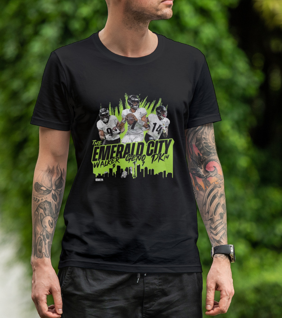 The Emerald City Walker Geno DK Seahawks NFL T-Shirt