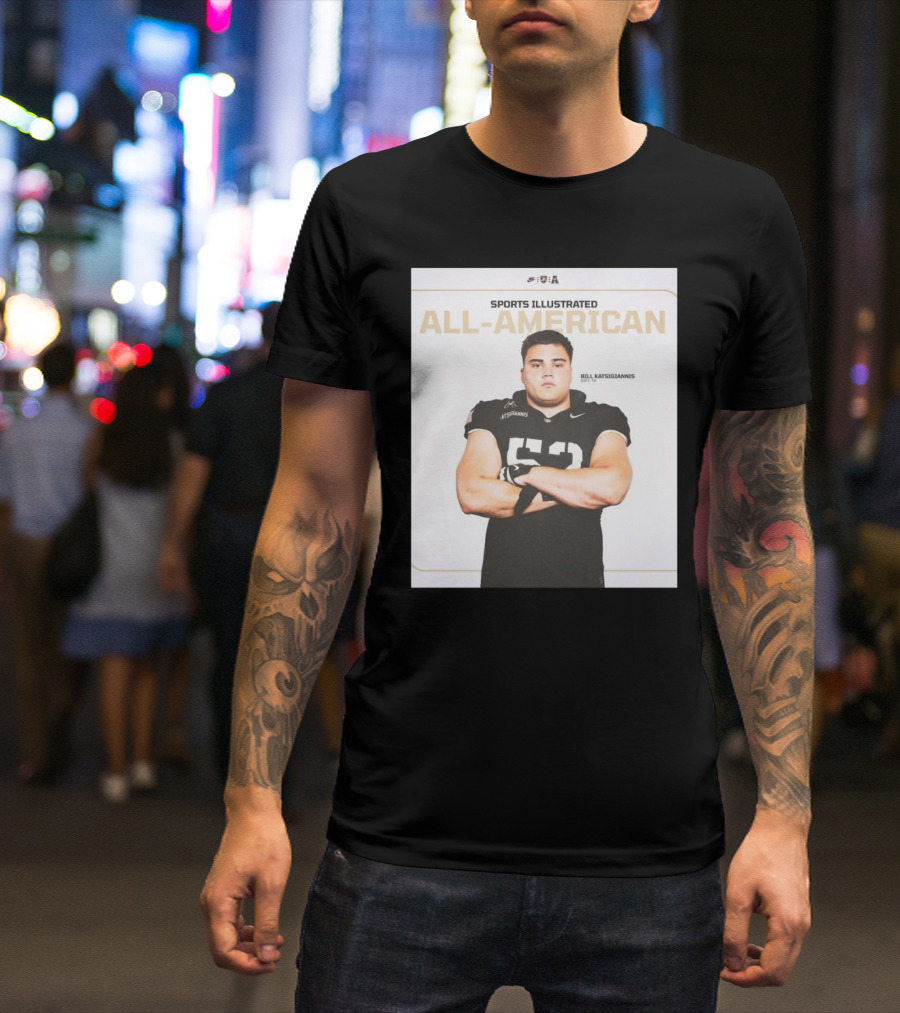 Sports Illustrated All-American Bill Katsigiannis Army Black Knights T-Shirt