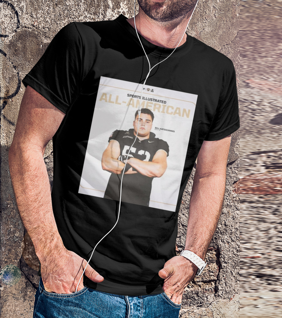 Sports Illustrated All-American Bill Katsigiannis Army Black Knights T-Shirt