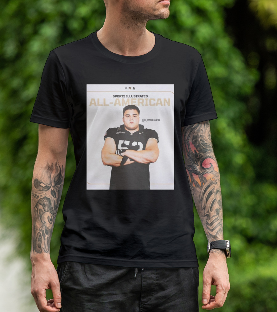 Sports Illustrated All-American Bill Katsigiannis Army Black Knights T-Shirt