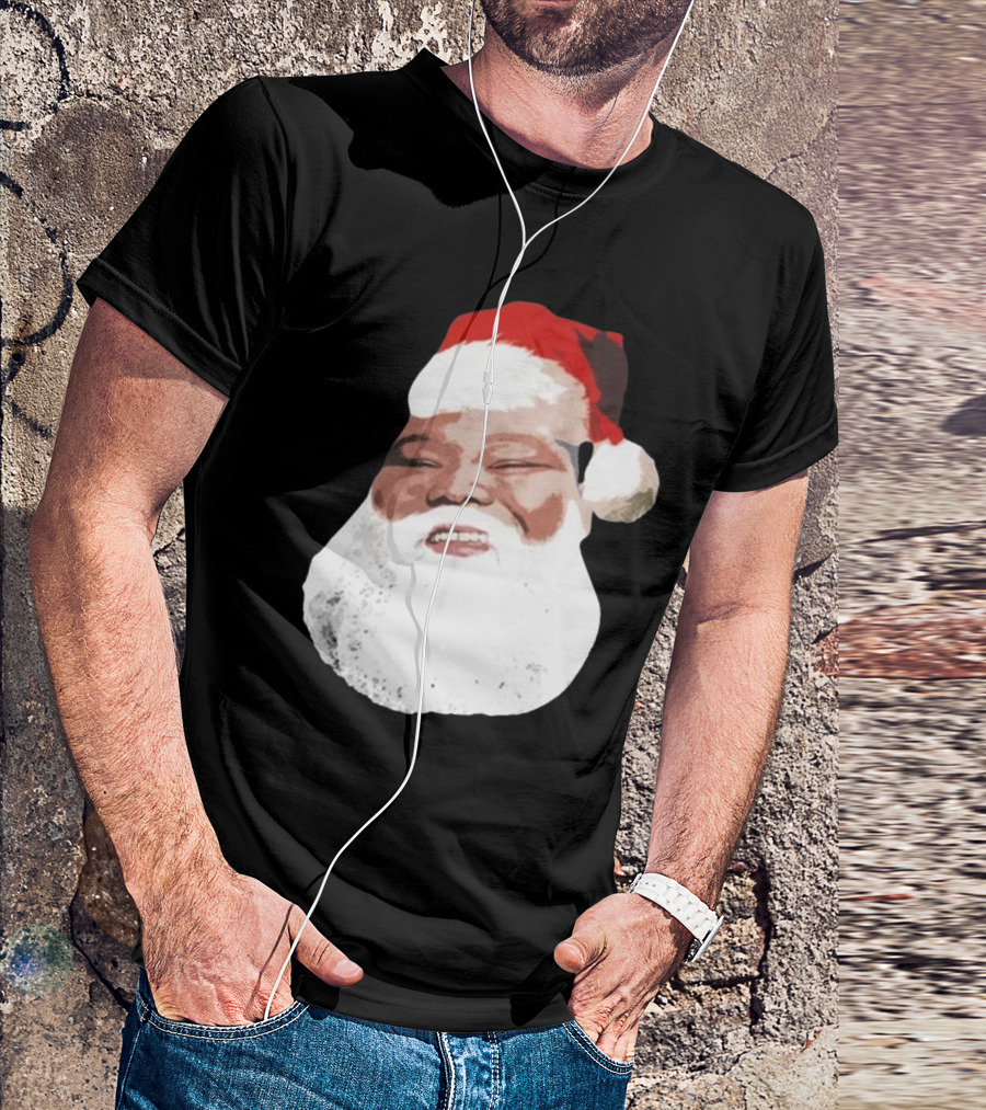 Dave Santa Claus Blunts Christmas Festive Beard T-Shirt