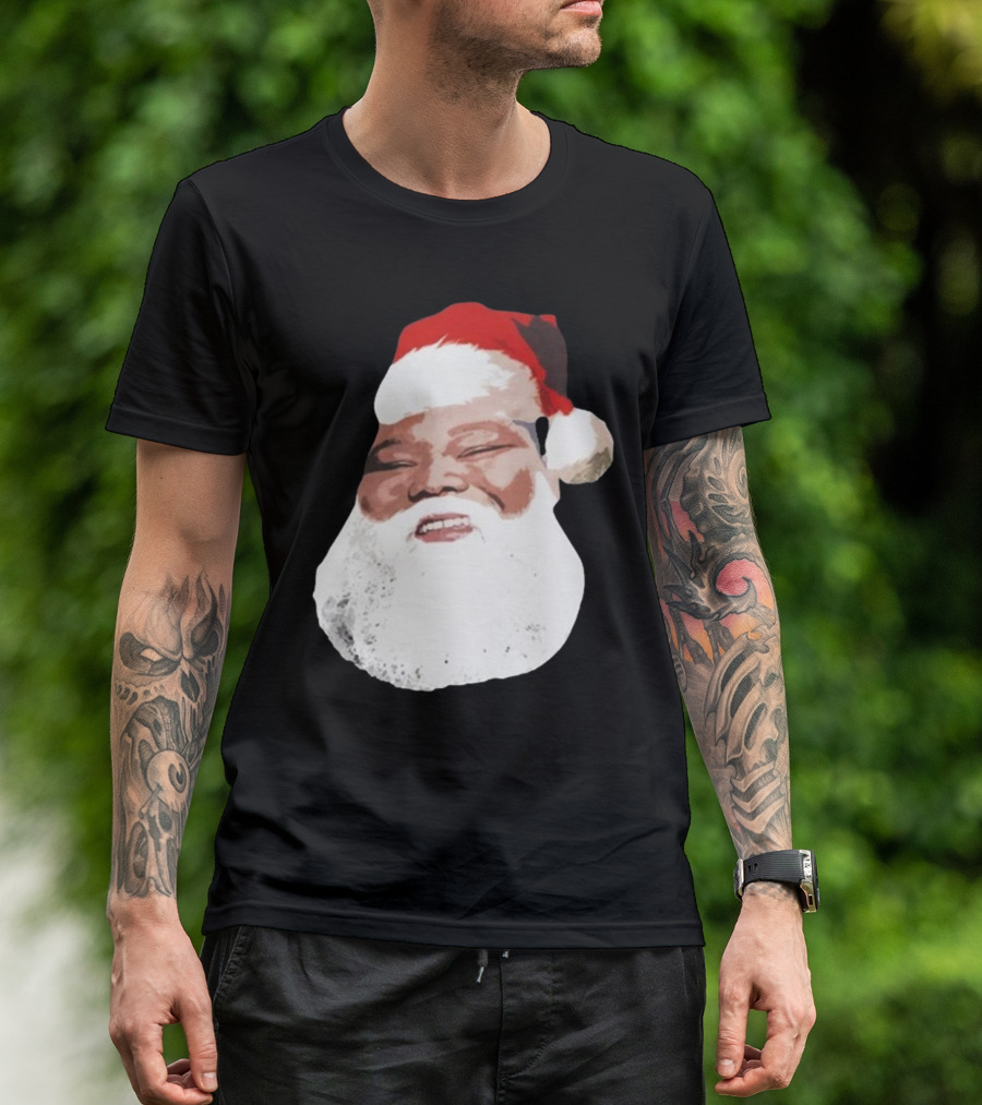 Dave Santa Claus Blunts Christmas Festive Beard T-Shirt