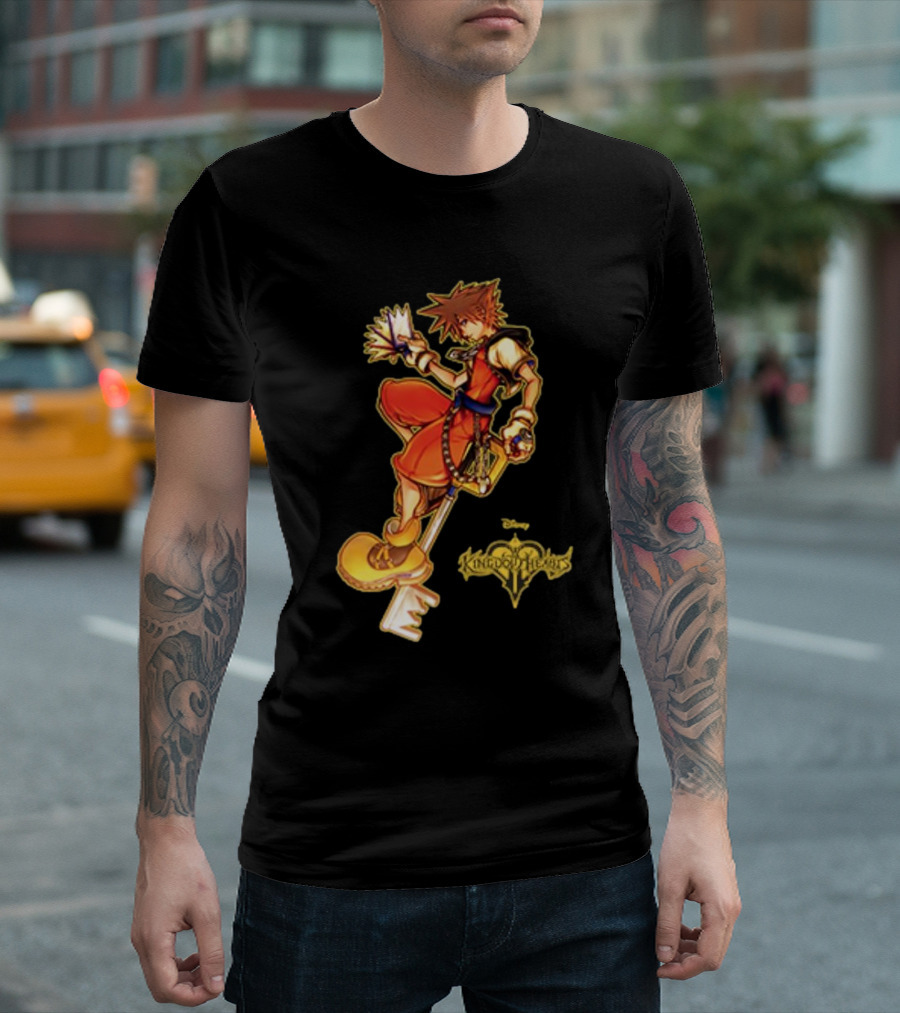 Kingdom Hearts Disney Sora Keyblade Character T-Shirt