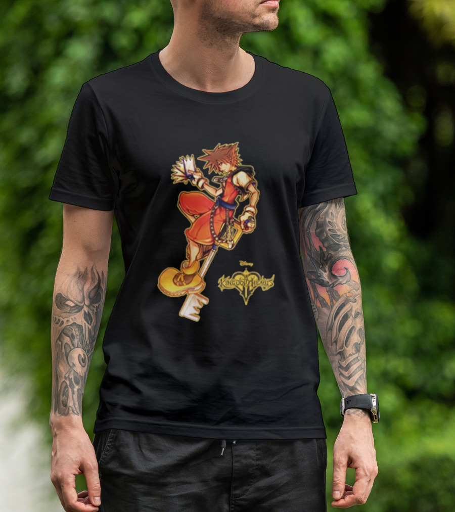 Kingdom Hearts Disney Sora Keyblade Character T-Shirt