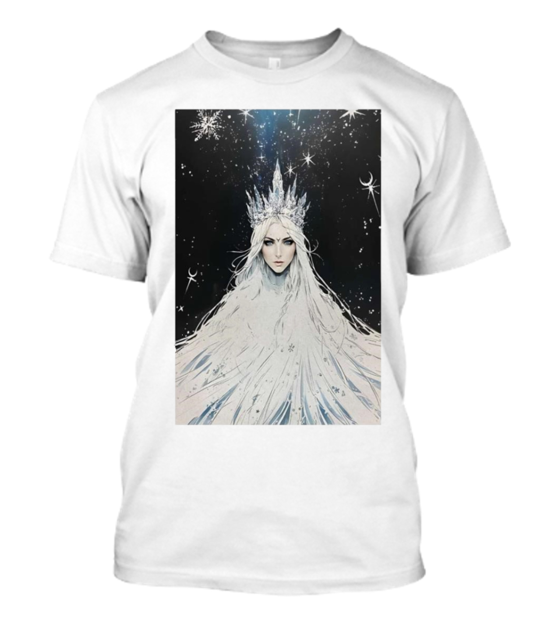 In This Moment Maria Brinks Christmas Snow Queen Starry Night T-Shirt