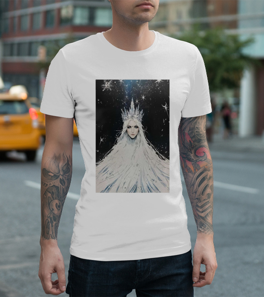 In This Moment Maria Brinks Christmas Snow Queen Starry Night T-Shirt