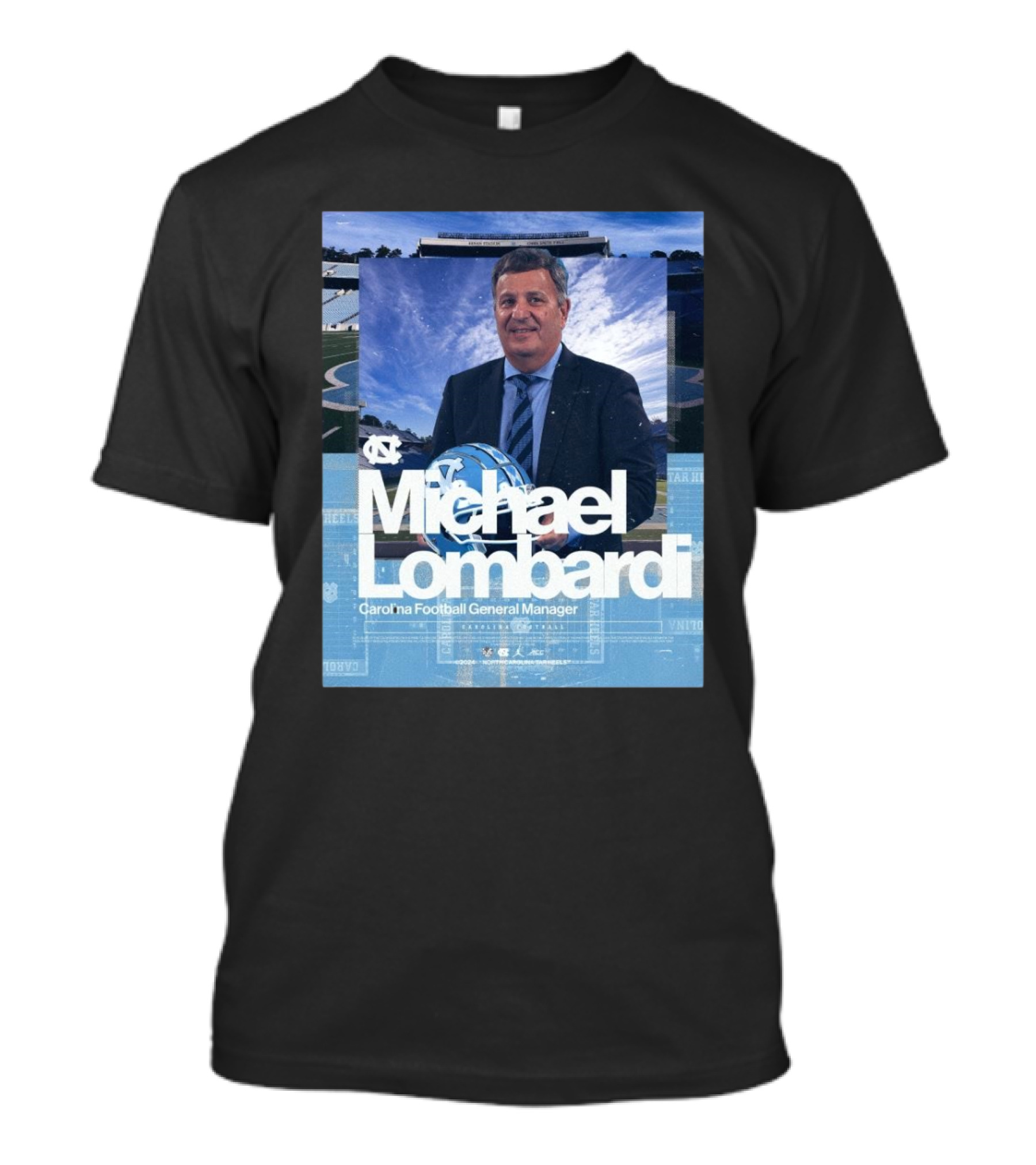 Michael Lombardi Carolina Football General Manager T-Shirt