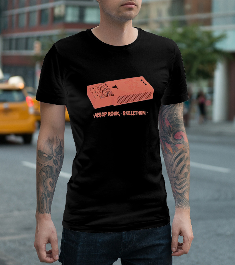 Aesop Rock Skelethon Matchbox T-Shirt