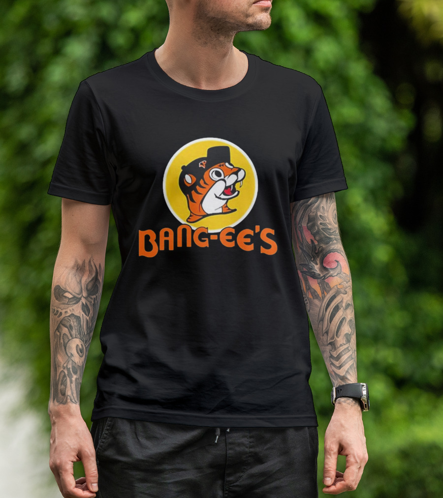 Cincinnati Bengals Bang-Ee’s Tiger T-Shirt