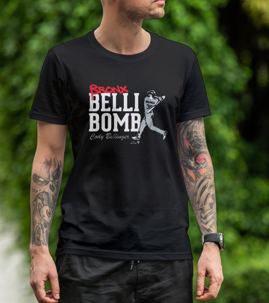 Cody Bellinger Bronx Belli-Bomb Yankees MLB 35 T-Shirt