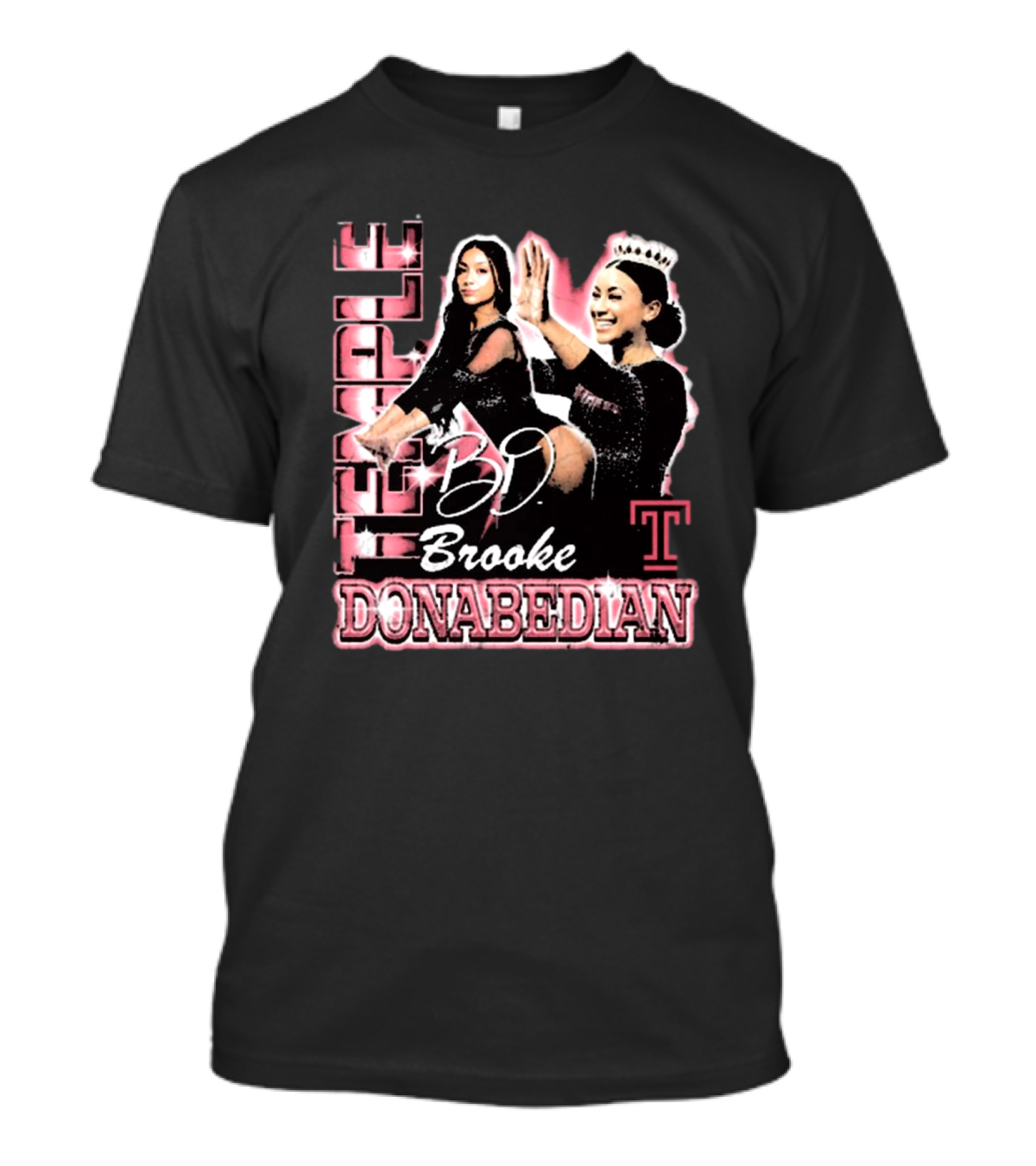 Temple Brooke Donabedian Athletics 90s Graphic Signature T-Shirt