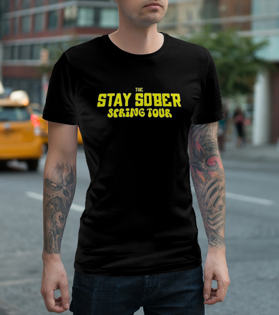 D’Aydrian Harding The Stay Sober Spring Tour T-Shirt
