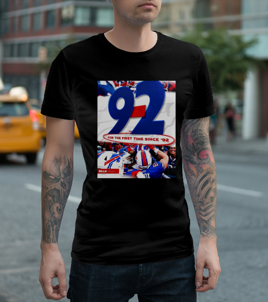 Buffalo Bills Football 9–2 For The First Time Since ’92 T-Shirt