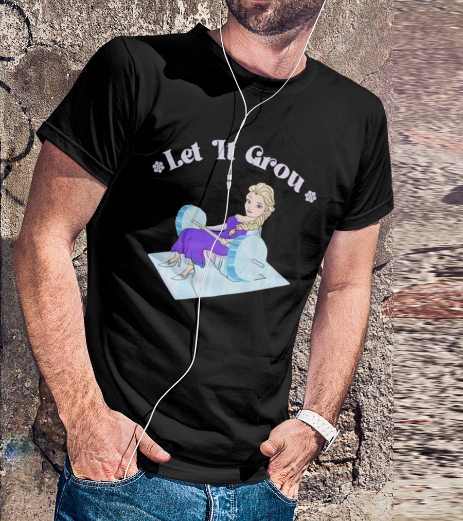 Elsa Let It Grow Frozen Exercise T-Shirt