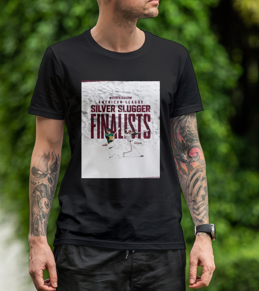 Mississippi State Bulldogs State To The Show American League Silver Slugger Finalists Rooker And Westburg T-Shirt