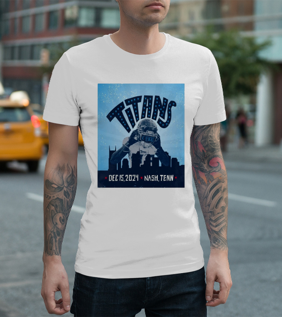Titans Vs Bengals Dec 15 2024 Nashville Tenn T-Shirt