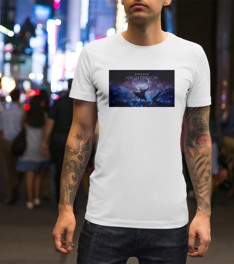 Elden Ring Night Reign Dark Souls Meets Monster Hunter Game Awards T-Shirt