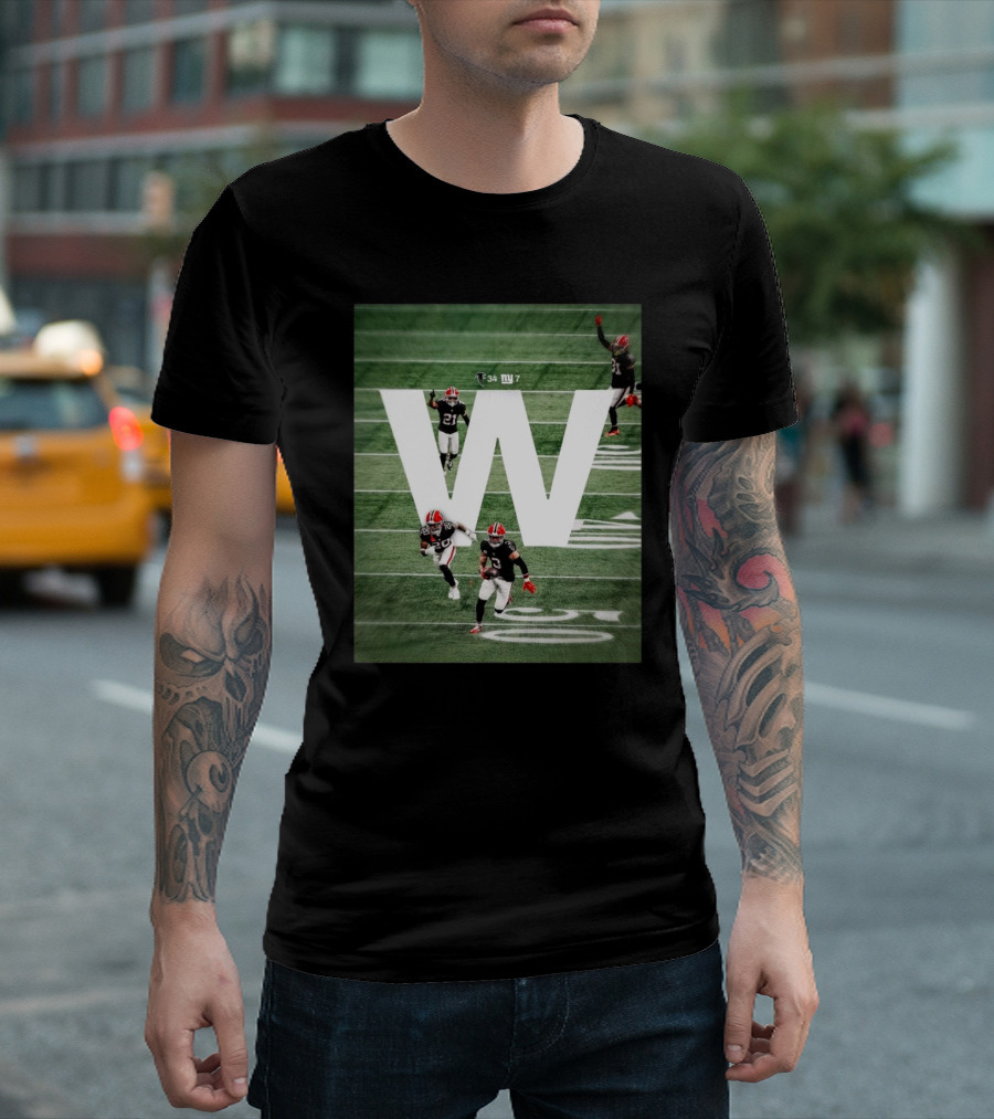Atlanta Falcons vs New York Giants 34 – 7 W Victory T-Shirt