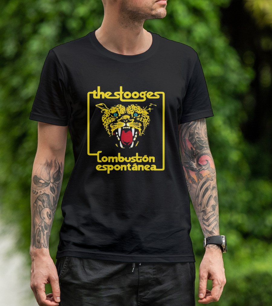 The Stooges Combustion Espontanea Wildcat Roar T-Shirt