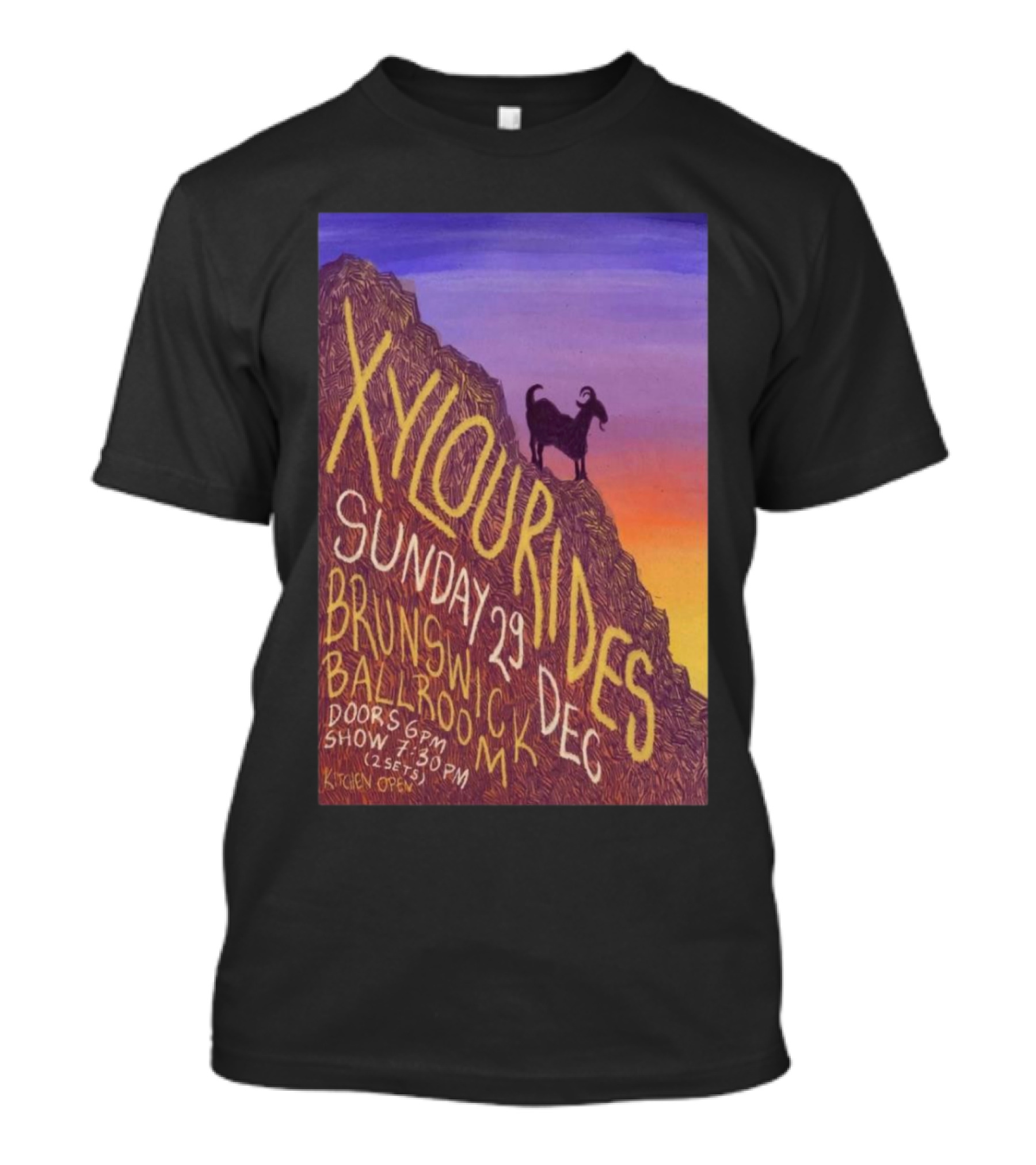 Xylourides Live At Brunswick Ballroom Melbourne Sunday December 29 T-Shirt