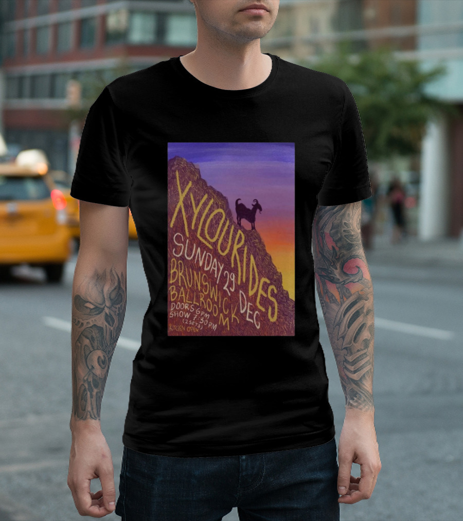 Xylourides Live At Brunswick Ballroom Melbourne Sunday December 29 T-Shirt