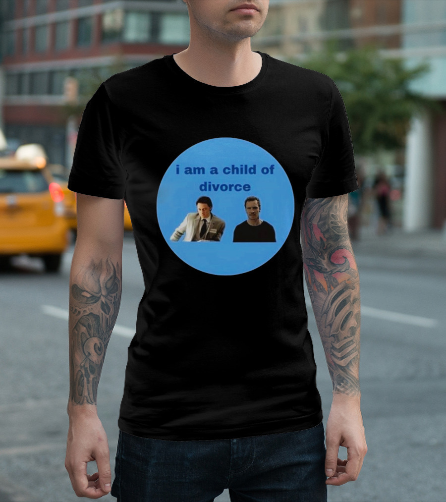 I Am A Child Of Divorce Mads James McAvoy X Michael Fassbender T-Shirt