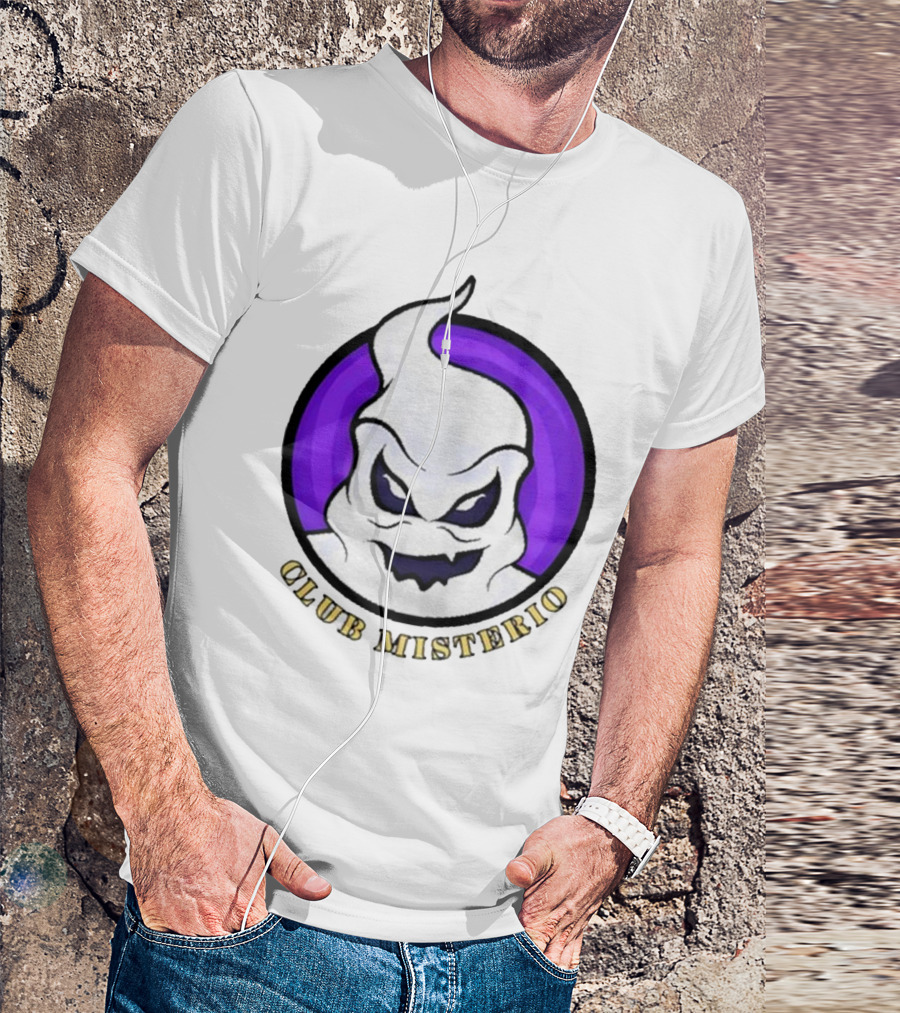 Club Misterio Ghostly Emblem T-Shirt