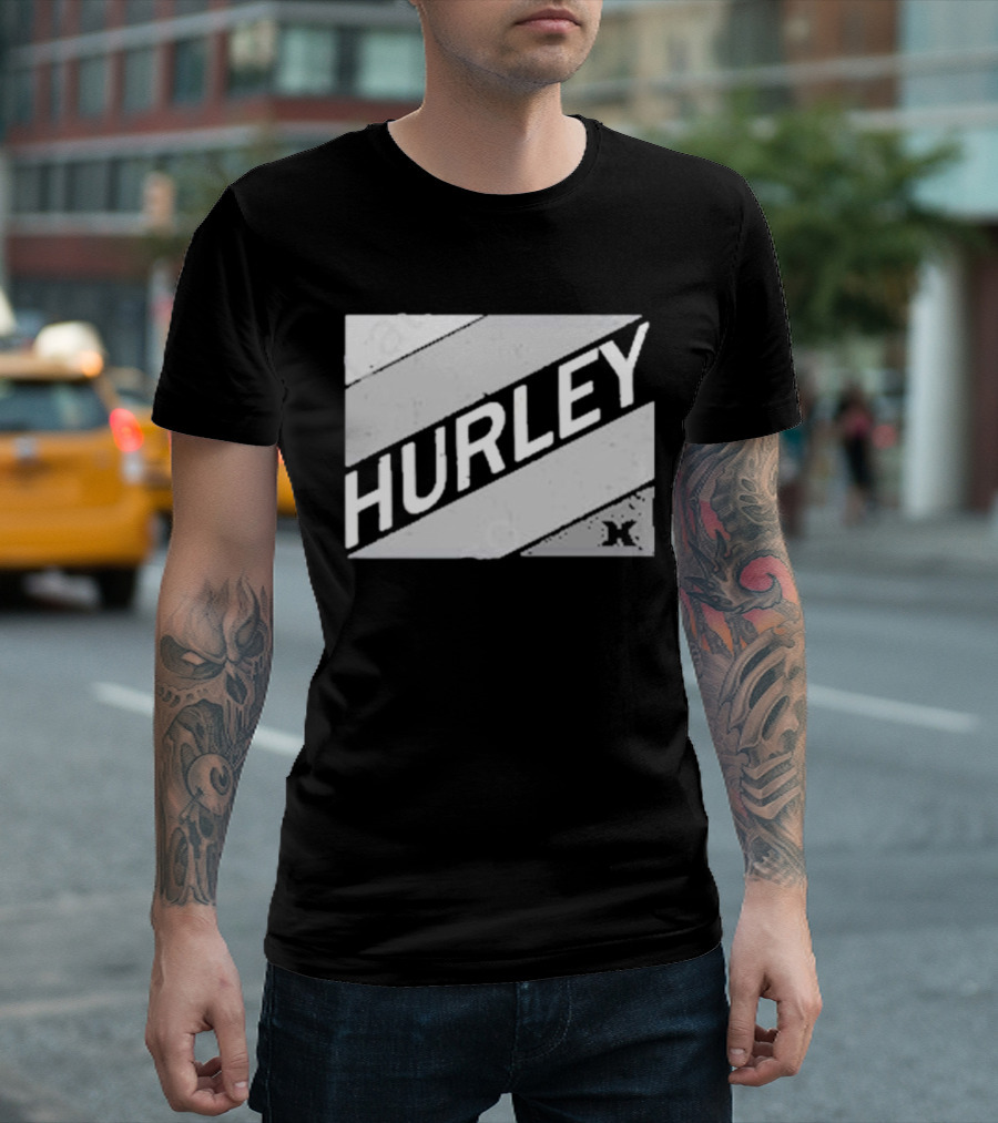 Hurley Logo Design Scott Cawthon Collaboration T-Shirt