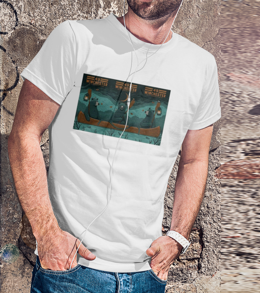49 Winchester Canoe Adventure NYE Shows Charlotte NC Washington DC Dec 28-31 T-Shirt